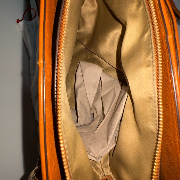 Coach Brown Leather Tote Bag - Picture 3 of 11